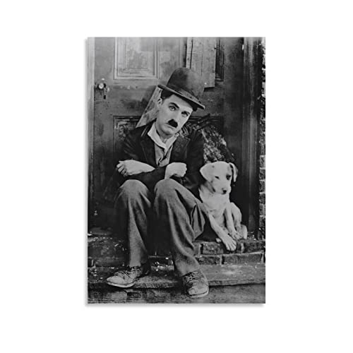 Charlie Chaplin Poster Classic Movie Poster Wallpaper (5) Leinwand Kunst Poster und Wandkunst Bild Druck Moderne Familie Dekor Poster 20 x 30 cm von Generic