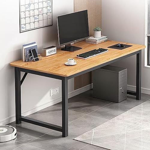 Computer-Schreibtisch, Moderner Einfacher Büro-Schreibtisch-arbeits-Schreibtisch, Robuster Arbeits-pc-Gaming-Tisch, Breiter Arbeitsplatz-Schreibtisch Für Das Home Office, White, 120x50x73cm(47x20x29) von Generic
