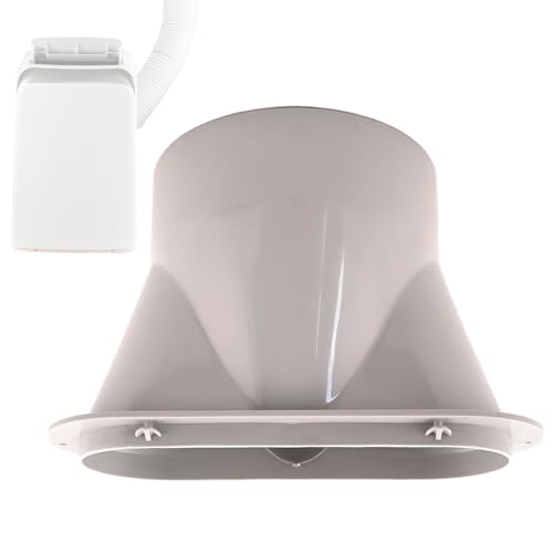 Conditioner Rohr Grenzfläche - ABS -Material, Entlüftungsadapter, Luftrohrgelenk | Adapter kompatibel mit den meisten tragbaren Klimaanlagen für einfache Installation in S von Generic