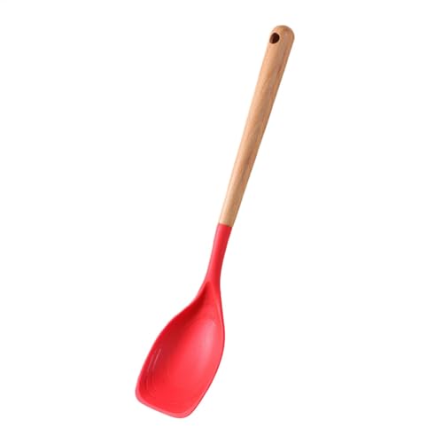 Cooking Spoon - Kitchen Spoon | Soup Spoons | Cooking Spoon For Nonstick Cookwares | Heat Resistant Soup Serving Spoon Silicone Spoons | Multi-Purpose For Mixing, Cooking, Baking, Scooping von Generic