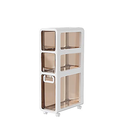 Corner Bathroom Cabinet with 4 Drawers & Wheels SpaceSaving Design Vertikal Storage for Small Spaces Easy Installation High Capacity Modern Nization Solution Corner Bathroom Cabinet with 4 Drawers & Wheels SpaceSaving Design Vertikal Storage for Small Spaces Easy Installation High Capacity Modern Nization Solution von Generic