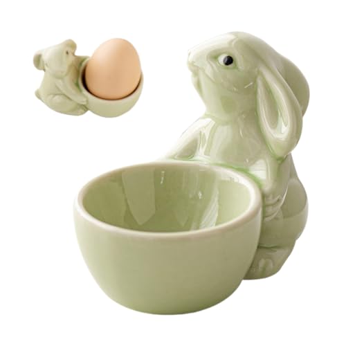 Cup For Boiled Egg - Rabbit Shape Breakfast Eggs Holder | Kitchen Serving Utensils | Easter Decorations For Living Room, Bedroom, Study Room, Balcony, Bookshelf Cup For Boiled Egg - Rabbit Shape Breakfast Eggs Holder | Kitchen Serving Utensils | Easter Decorations For Living Room, Bedroom, Study Room, Balcony, Bookshelf von Generic