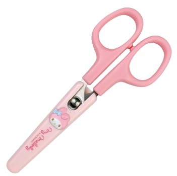 Cute Kitty Friends Schreibwarenschere mit Sicherheitskappe (Hellrosa) von Generic