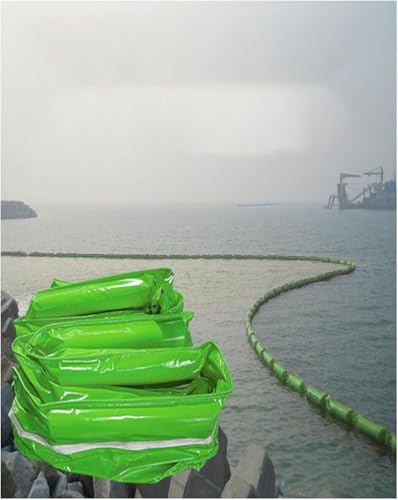 DIY Installieren Sie Eine Ölrückhaltebarriere Für Flüsse Und Seen PVC-schwimmölsperre Anpassbare Hochleistungs-verschmutzungskontrolle Mit PVC-Ölspe, Green, 35x1000cm/13.8inx32.8ft DIY Installieren Sie Eine Ölrückhaltebarriere Für Flüsse Und Seen PVC-schwimmölsperre Anpassbare Hochleistungs-verschmutzungskontrolle Mit PVC-Ölspe, Green, 35x1000cm/13.8inx32.8ft von Generic