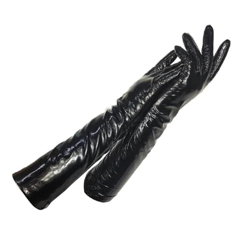 Damen Lammfell Handschuhe Echtes Leder Mode Ärmel 8, 1, 7 von Generic