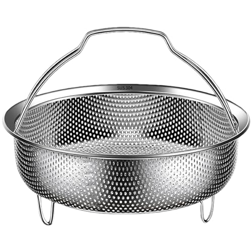 Dampfeinsatz für Topf, Dampfkorb,Topfeinsatz Dampfkorb Reiswäscher - Lebensmittel-Dämpfkorb, wasserdichtes Pfannen-Dampfkorb-Sieb für und Topf von Generic