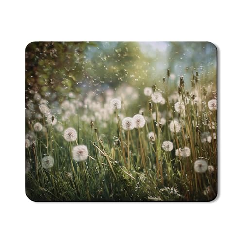 Dandelion Waschtrockner Top Protector Matte Vintage Soft Floral Waschmaschine Staubschutz Frühling Wasserdicht Gummi Anti-Rutsch-Matten für Waschküche 50,8 x 61 cm von Generic