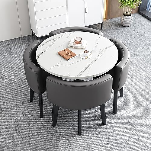 Dark Grey Rezeption Schreibtisch Round Meeting Table Negotiation Table Office Conference Table Hotel Lobby Möbel Small Space Solution Modern Design for Offices & Balconies Dark Grey Rezeption Schreibtisch Round Meeting Table Negotiation Table Office Conference Table Hotel Lobby Möbel Small Space Solution Modern Design for Offices & Balconies von Generic