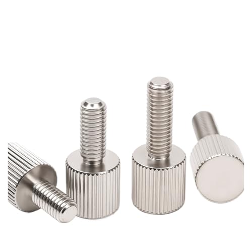 Daumenschrauben M3M4M5M6 10Pcs Möbel Manuelle Einstellung Gewindebefestigungen DIY Hardware Teile(M3x8 10Pcs) von Generic