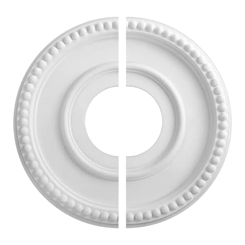 Deckenplattenabdeckung – Einbaulicht-Abdeckplatte, Innendurchmesser 9,9 cm, Außendurchmesser: 31,5 cm, PU-Panel, leicht, für Arbeitsplatz, Wandloch, Wohngebäude Deckenplattenabdeckung – Einbaulicht-Abdeckplatte, Innendurchmesser 9,9 cm, Außendurchmesser: 31,5 cm, PU-Panel, leicht, für Arbeitsplatz, Wandloch, Wohngebäude von Generic