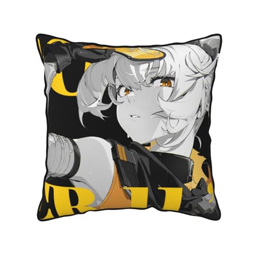 Decorative Pillow Cover Zenless Zone Zero Cool Print Velvet Throw Pillow Covers,40丨45丨50 In Square Cushion Pillow Sham Cover,No Pillow Inside von Generic