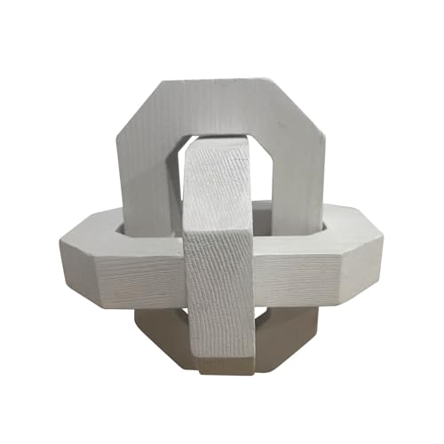 Dekoration mit Holzschleife | dekorative Skulptur mit Schleife – handgefertigt, Boho, geschnitzt, geflochten, für schwebendes Regal, Couchtisch, Bibliothek, Kamin, Schlafzimmer Dekoration mit Holzschleife | dekorative Skulptur mit Schleife – handgefertigt, Boho, geschnitzt, geflochten, für schwebendes Regal, Couchtisch, Bibliothek, Kamin, Schlafzimmer von Generic