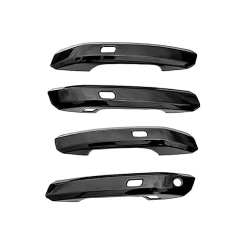 Dekorative Form Auto Außentürgriff Abdeckkappe Kratzfest Schutzschutz ABS Kunststoff Zierzubehör Für A4L Q5L 2017–2024(Style 3) von Generic