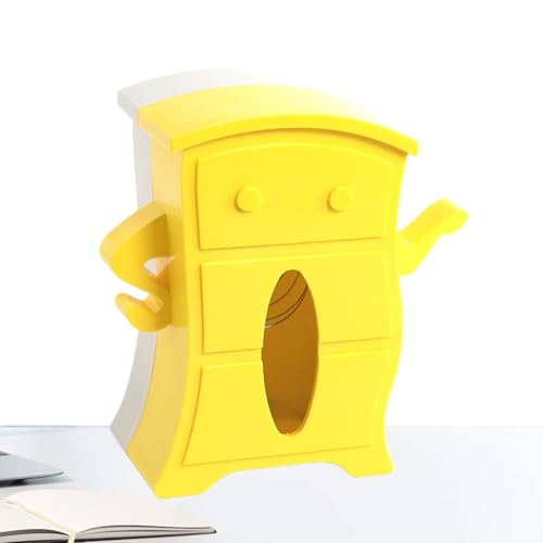 Dekorative Stoffbox-Tür - multifunktionaler gefederter Serviettenspender für Badezimmer und Schlafzimmer | Stilvolles Zubehör, um Ihre Schreibtische und Regale zu gestalten Dekorative Stoffbox-Tür - multifunktionaler gefederter Serviettenspender für Badezimmer und Schlafzimmer | Stilvolles Zubehör, um Ihre Schreibtische und Regale zu gestalten von Generic