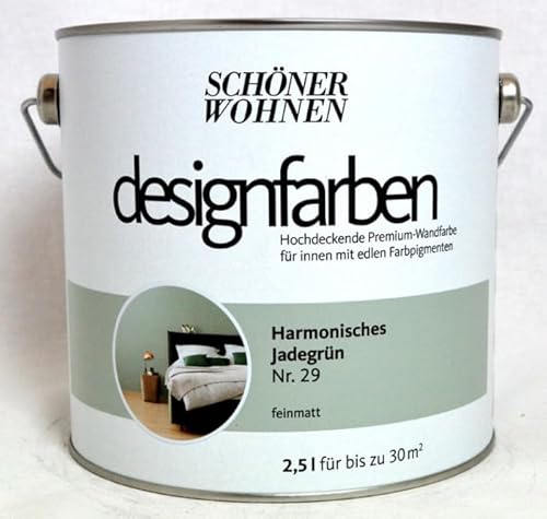 Designfarbe Harmonisches Jadegrün Nr. 29 2,5 l von Generic