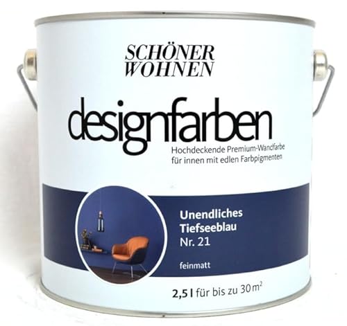 Designfarbe Unendliches Tiefseeblau Nr. 21 2,5 l von Generic