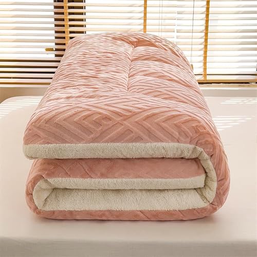 Dicke Japanische Futonmatratze, Doppel-Einzelboden-Schlafmatratze, Faltbare Rollmatte, Für Gästebett, Schlafsaal, Campingwagen Dicke Japanische Futonmatratze, Doppel-Einzelboden-Schlafmatratze, Faltbare Rollmatte, Für Gästebett, Schlafsaal, Campingwagen von Generic