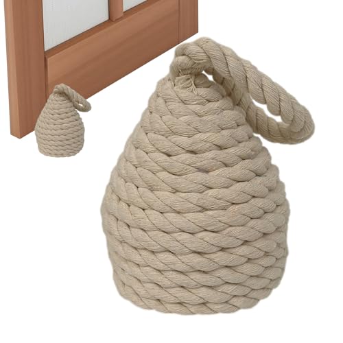Dicker Türstopper – dieser dicke Türstopper funktioniert auch mit Baumwoll-Türen mit einem Stoppergriff für Ihr Zuhause – nautischer Türstopper, Türbeschlager Dicker Türstopper – dieser dicke Türstopper funktioniert auch mit Baumwoll-Türen mit einem Stoppergriff für Ihr Zuhause – nautischer Türstopper, Türbeschlager von Generic