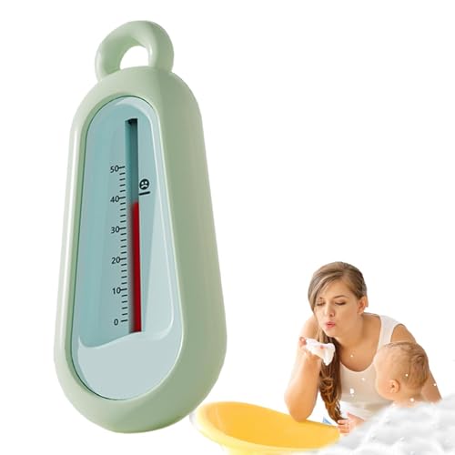 Digitales Badewannenthermometer - Präzises und sicheres Wasserthermometer | Zuverlässige, robuste und sanfte Messungen für den Pool oder das Spa, ideal für das Baden des Babys zu Hause u von Generic