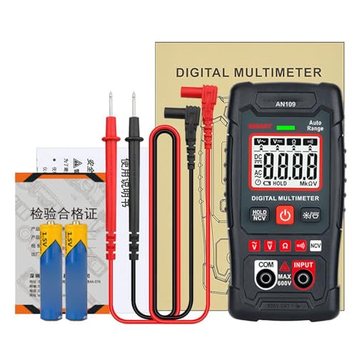 Digitales Multimeter - Intelligenter Spannungsprüfer Multimeter Tester | Tragbare Multimeter Messung Intelligenter Automatischer Bereich Voltmeter für AC/DC Volta Digitales Multimeter - Intelligenter Spannungsprüfer Multimeter Tester | Tragbare Multimeter Messung Intelligenter Automatischer Bereich Voltmeter für AC/DC Volta von Generic