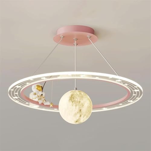 Dimmbare LED aus Metall, Moderne Hängelampe mit Kugelschirm aus Kunstharz mit Acrylring-Lichtleiterplatten-Dekoration, 39,3 Zoll verstellbare Pendelleuchten mit Kabel für Kücheninsel und Schlafzi Dimmbare LED aus Metall, Moderne Hängelampe mit Kugelschirm aus Kunstharz mit Acrylring-Lichtleiterplatten-Dekoration, 39,3 Zoll verstellbare Pendelleuchten mit Kabel für Kücheninsel und Schlafzi von Generic