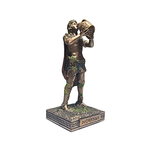 Dionysus Statue Mini-Skulptur Gott des Weins, antike griechische Mythologie von Generic