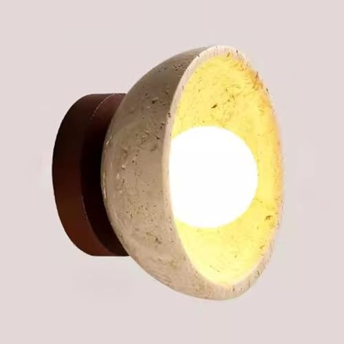 Dome Wandleuchte Nordic Wall Mount Light Naturstein Wandleuchter Wandbeleuchtung Mit Weißer Glaskugel Wohnzimmer Wandleuchten Schlafzimmer Nachttisch Wandleuchten Innenbeleuchtun, Walnut Color Dome Wandleuchte Nordic Wall Mount Light Naturstein Wandleuchter Wandbeleuchtung Mit Weißer Glaskugel Wohnzimmer Wandleuchten Schlafzimmer Nachttisch Wandleuchten Innenbeleuchtun, Walnut Color von Generic