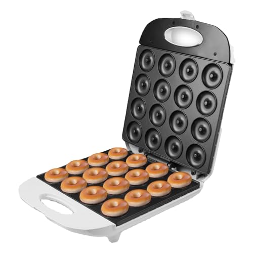 Donut-Maschine zum Frühstück, Donut-Maschine für zu Hause | Kleine Donut-Maschine mit doppelseitiger Heizung - Multifunktionales Gadget zum schnellen Backen von Kuchen für c Donut-Maschine zum Frühstück, Donut-Maschine für zu Hause | Kleine Donut-Maschine mit doppelseitiger Heizung - Multifunktionales Gadget zum schnellen Backen von Kuchen für c von Generic
