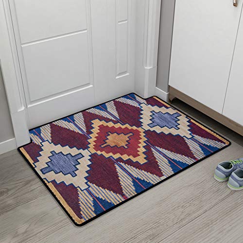 Doppelbett Matratzenschoner, Mikrofaser Gesteppt Wasserdichter Matratzenschoner Doppel, Matratzen Doppelschutz 28cm Tief Stretch Rock Doppel Matt, Blue, 90 * 190cm/35.43"x74.8" von Generic