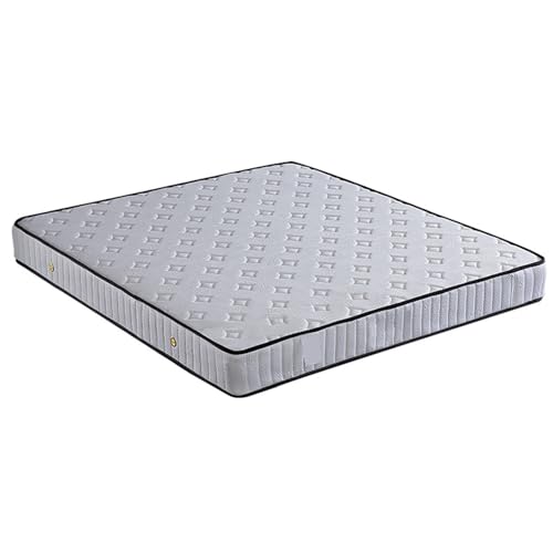 Doppelschaum und Federkernmatratze - 25 cm dicke atmungsaktive Matratze - Körperstützung, Ausrichtung und Druckentlastung - 135 x 200 cm von Generic