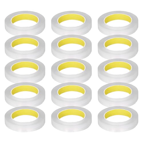 Doppelseitig Montageklebeband Hochleistungsklärer starkes Klebstoff entfernbar wiederverwendbares wasserdichtes Wetter für Heimbüro -Badezimmer Badezimmer Küche 15 Rollen 0,1 mm Doppelseitig Montageklebeband Hochleistungsklärer starkes Klebstoff entfernbar wiederverwendbares wasserdichtes Wetter für Heimbüro -Badezimmer Badezimmer Küche 15 Rollen 0,1 mm von Generic