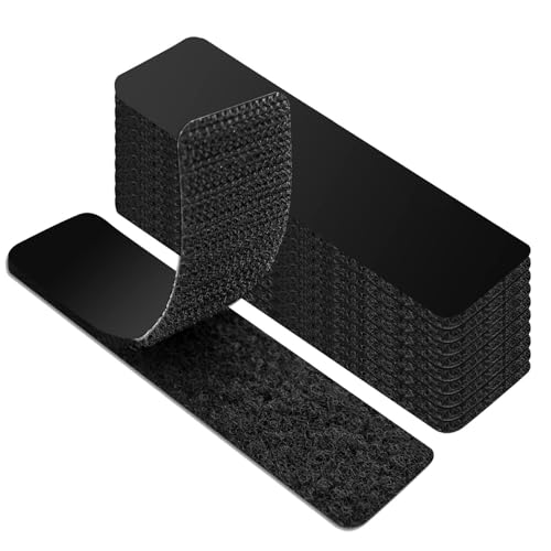 Doppelseitiges Klebeband Heavy Duty, Haken- und Schleifenband | Wandklebender starker doppelseitiger Aufkleber | Doppelseitiges Montageband, doppelseitige Klebestreifen, langlebige Haftung für Glas von Generic