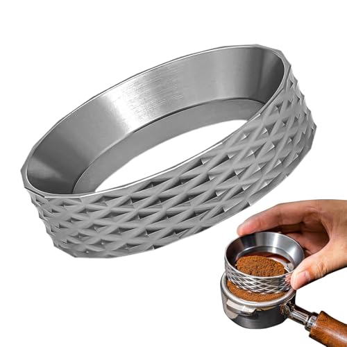 Dosierring für Espresso, Dosiertrichter für Kaffee | Magnetischer Dosierringtrichter aus Aluminiumlegierung | Zubehör für Kaffeemaschine zur quantitativen Pulversammlung, Trichter von Generic