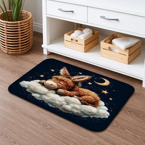 Dreamy Donkey Night Sky Badematte Schnell Trocknend Saugfähig rutschfest Memory Foam Badematte Waschbar Badvorleger Dekorativ Badvorleger 50 x 81cm Dreamy Donkey Night Sky Badematte Schnell Trocknend Saugfähig rutschfest Memory Foam Badematte Waschbar Badvorleger Dekorativ Badvorleger 50 x 81cm von Generic