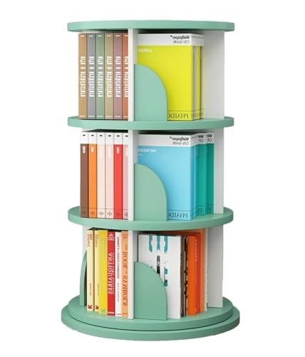 Drehbares Bücherregal mit 3 Ebenen - Stehregal für Wohnzimmer und Büro Drehbares Bücherregal mit 3 Ebenen - Stehregal für Wohnzimmer und Büro von Generic