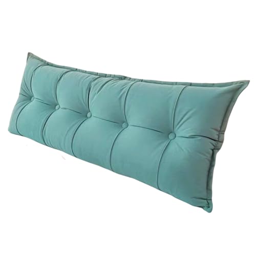 Dreieckigen Kissen Hohen Rückenlehne Kissen Hohen Rückenlehne Kissen Rückenlehne for Bett Perfekt AlsKissen Zum Fernsehen Und Lesen Gibt(Lake Blue,180 * 50 * 15cm) von Generic