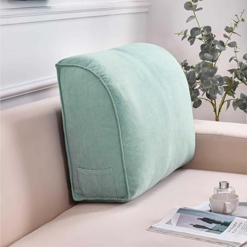 Dreieckiges Rückenlehne Kissen, Großes Keilkissen, Mit Tasche, Abnehmbar für einfache Reinigung, für Bett Perfekt AlsKissen Zum Fernsehen und Lesen Gibt Es in Vielen,001,60 * 45 * 20cm Dreieckiges Rückenlehne Kissen, Großes Keilkissen, Mit Tasche, Abnehmbar für einfache Reinigung, für Bett Perfekt AlsKissen Zum Fernsehen und Lesen Gibt Es in Vielen,001,60 * 45 * 20cm von Generic