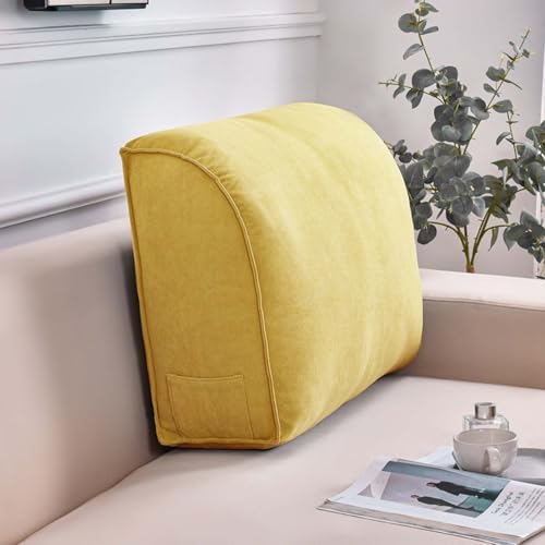 Dreieckiges Rückenlehne Kissen, Großes Keilkissen, Mit Tasche, Abnehmbar für einfache Reinigung, für Bett Perfekt AlsKissen Zum Fernsehen und Lesen Gibt Es in Vielen,003,60 * 45 * 20cm Dreieckiges Rückenlehne Kissen, Großes Keilkissen, Mit Tasche, Abnehmbar für einfache Reinigung, für Bett Perfekt AlsKissen Zum Fernsehen und Lesen Gibt Es in Vielen,003,60 * 45 * 20cm von Generic