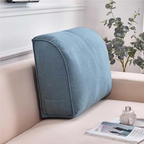 Dreieckiges Rückenlehne Kissen, Großes Keilkissen, Mit Tasche, Abnehmbar für einfache Reinigung, für Bett Perfekt AlsKissen Zum Fernsehen und Lesen Gibt Es in Vielen,005,60 * 45 * 20cm Dreieckiges Rückenlehne Kissen, Großes Keilkissen, Mit Tasche, Abnehmbar für einfache Reinigung, für Bett Perfekt AlsKissen Zum Fernsehen und Lesen Gibt Es in Vielen,005,60 * 45 * 20cm von Generic