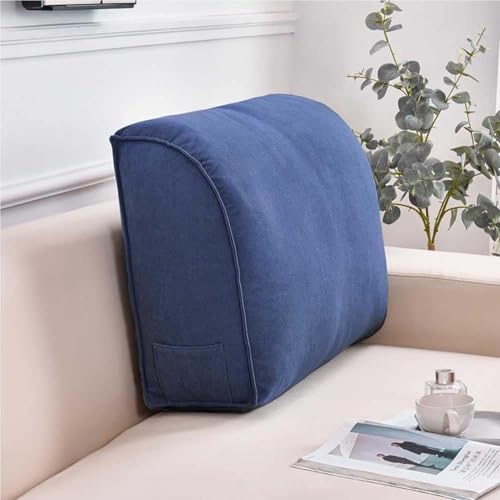 Dreieckiges Rückenlehne Kissen, Großes Keilkissen, Mit Tasche, Abnehmbar für einfache Reinigung, für Bett Perfekt AlsKissen Zum Fernsehen und Lesen Gibt Es in Vielen,008,60 * 45 * 20cm Dreieckiges Rückenlehne Kissen, Großes Keilkissen, Mit Tasche, Abnehmbar für einfache Reinigung, für Bett Perfekt AlsKissen Zum Fernsehen und Lesen Gibt Es in Vielen,008,60 * 45 * 20cm von Generic