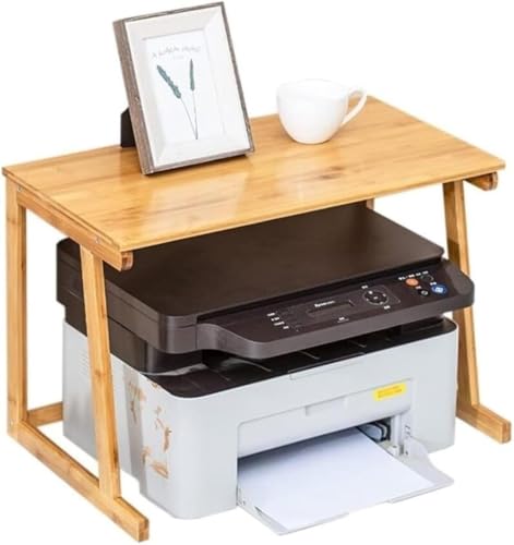 Druckerständer Desktop-druckerständer Bambus-Schreibtisch-Organizer Mehrzweck-Desktop-Speicher-druckertisch Für Faxgerät-Scanner-dateien, Primary Color, 53 * 35 * 37cm Druckerständer Desktop-druckerständer Bambus-Schreibtisch-Organizer Mehrzweck-Desktop-Speicher-druckertisch Für Faxgerät-Scanner-dateien, Primary Color, 53 * 35 * 37cm von Generic