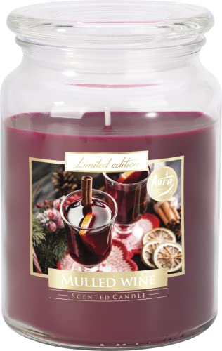 Duftkerze Candle Glühwein mit Deckel - Duftkerzen im Glas Kerzen Aesthetic - Kerze im Glas Candles Aesthetic - Kerzen im Glas Schmuckkerze von BISPOL