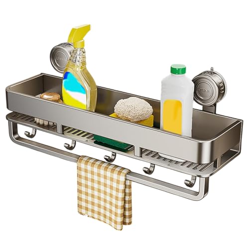 Dusch-Organizer - Caaddy Dusche | Duschregale | Präsentation auf Duschregal an der Tür mit 5 Meter-Haken Duschkorb Duschkorb Dusch-Organizer pa Dusch-Organizer - Caaddy Dusche | Duschregale | Präsentation auf Duschregal an der Tür mit 5 Meter-Haken Duschkorb Duschkorb Dusch-Organizer pa von Generic