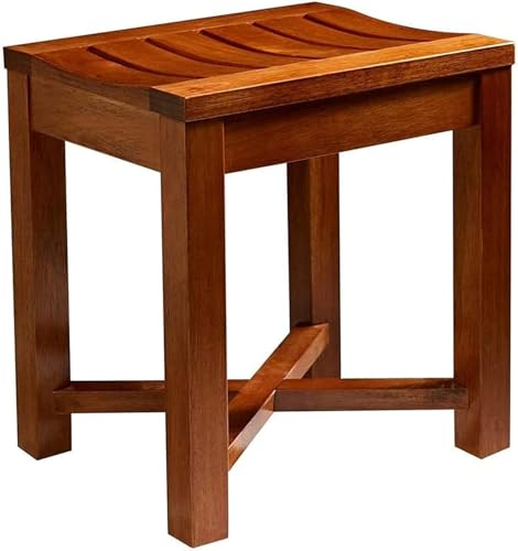 Duschhocker Badestuhl Duschsitz Badezimmerhocker Hocker Aus Massivholz Eiche Älterer Badehocker rutschfest Wasserdicht Duschhocker Badestuhl Duschsitz Badezimmerhocker Hocker Aus Massivholz Eiche Älterer Badehocker rutschfest Wasserdicht von Generic