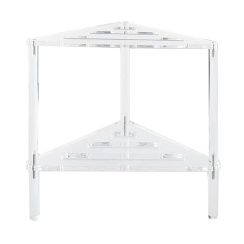 Duschhocker für Eckdusche - Acryl Triangel Fußstütze, zweistufige Lagerung | Nicht rutschiger stabiler Badesitz, Duschbank, für Beine und Bartfüße für das Badezimmer und verwenden Duschhocker für Eckdusche - Acryl Triangel Fußstütze, zweistufige Lagerung | Nicht rutschiger stabiler Badesitz, Duschbank, für Beine und Bartfüße für das Badezimmer und verwenden von Generic