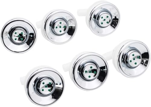 Duschkopf 6pcs / Lot Sprühdüse Hydraulische Akupunktur Massage Wassersparende Duschkopf Düsen Duschkabine Raumzubehör, Sj 104 6pcs von Generic