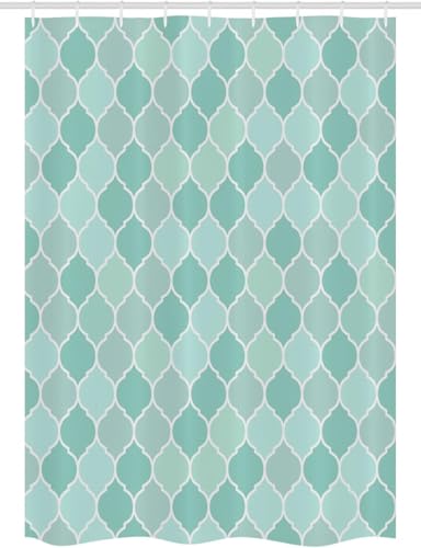 Duschvorhang 120x180 Antischimmel Grüne Geometrische Muster Duschvorhang Abstrakt, Duschvorhänge Wasserdicht Polyester Stoff Waschbar Bad Vorhäng für Badzimmer badewanne mit 8 Haken b.2117 Duschvorhang 120x180 Antischimmel Grüne Geometrische Muster Duschvorhang Abstrakt, Duschvorhänge Wasserdicht Polyester Stoff Waschbar Bad Vorhäng für Badzimmer badewanne mit 8 Haken b.2117 von Generic