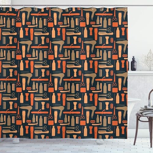 Duschvorhang 180x180 Anti-Schimmel Friseurwerkzeuge Duschvorhänge Wasserdicht Waschbar Polyester Textil Badevorhang Männer 3D Shower Curtain A/6698 Duschvorhang 180x180 Anti-Schimmel Friseurwerkzeuge Duschvorhänge Wasserdicht Waschbar Polyester Textil Badevorhang Männer 3D Shower Curtain A/6698 von Generic