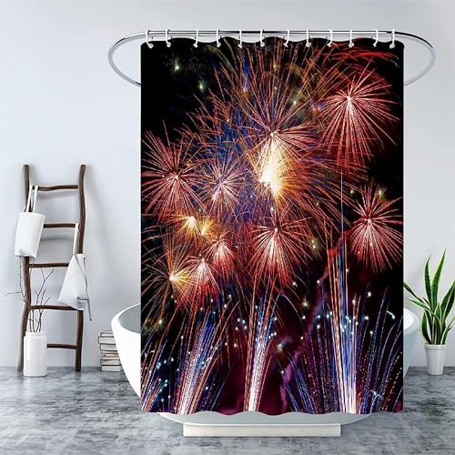 Duschvorhang 180x180 Anti-Schimmel Nachtszene Duschvorhänge Wasserdicht Waschbar Polyester Textil Badevorhang Weihnachtsdekoration 3D Shower Curtain A/7256 Duschvorhang 180x180 Anti-Schimmel Nachtszene Duschvorhänge Wasserdicht Waschbar Polyester Textil Badevorhang Weihnachtsdekoration 3D Shower Curtain A/7256 von Generic