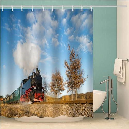 Duschvorhang 200x200 Anti-Schimmel Dampfzug Duschvorhänge Wasserdicht Waschbar Polyester Textil Badevorhang Naturlandschaften 3D Shower Curtain A/7591 Duschvorhang 200x200 Anti-Schimmel Dampfzug Duschvorhänge Wasserdicht Waschbar Polyester Textil Badevorhang Naturlandschaften 3D Shower Curtain A/7591 von Generic